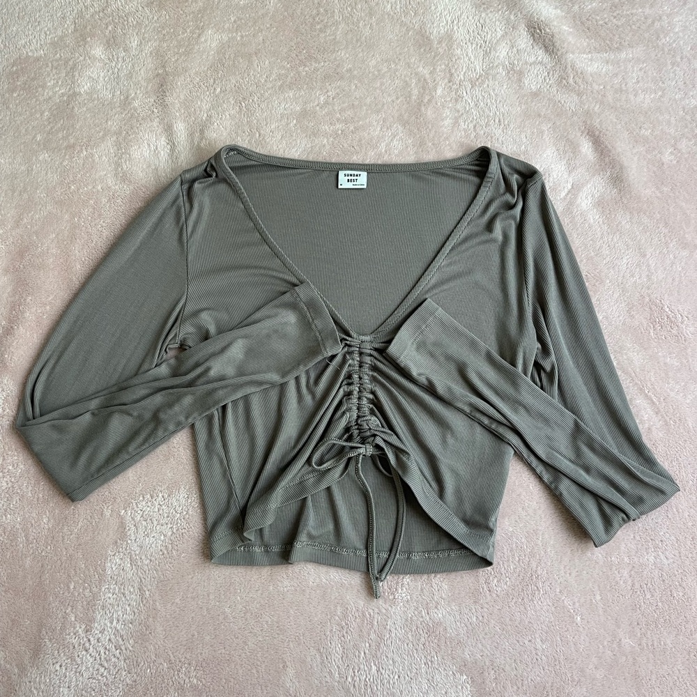 Aritzia Sunday Best long sleeve top